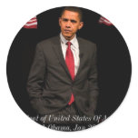 President Barack Obama Inauguration Jan 20th 2009 Sticker