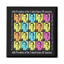 PRESIDENT BARACK OBAMA MAGNET