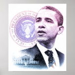 President Barack Obama Portrait Poster