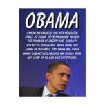 President Barack Obama postcards