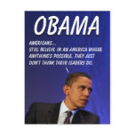 President Barack Obama postcards