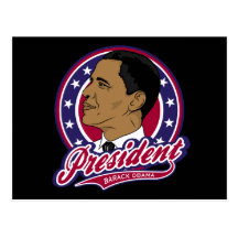President Barack Obama Postcard