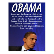 President Barack Obama Postcard