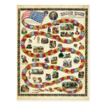 President George Washington Snake Game Postcard