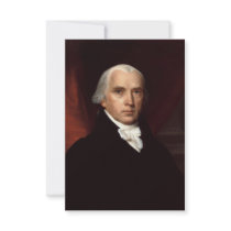 President James Madison Portrait by John Vanderlyn Announcement