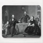 President Lincoln And His Family mousepads