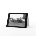 President Lincoln at Antietam 1862 Card