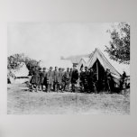 President Lincoln Visiting the Battlefield posters