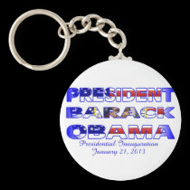 President Obama 2013 Inauguration Keepsake keychains