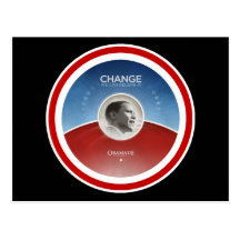 President Obama CHANGE Postcards