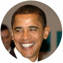 President Obama Commemorative Sculpture with Stand