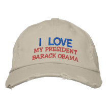 President  Obama Commemorative Souvenirs Embroidered Hats