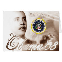 President Obama  Commerative Inauguration Gifts Greeting Cards
