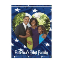President Obama First Family Keepsake Postcards