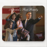 President Obama First Family Keepsakes mousepads