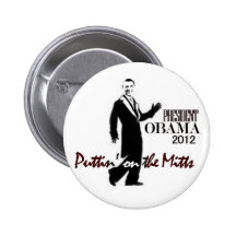President Obama gets ritzy Pinback Buttons