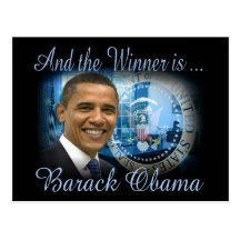 PRESIDENT OBAMA Historical Re-election Post Cards