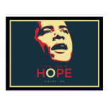 President Obama Hope Postcard - Customised