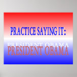 President Obama Huge 40" x 30" Poster