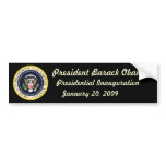 President Obama Inauguration Bumper Sticker bumper stickers