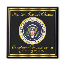 PRESIDENT OBAMA Inauguration Commemorative