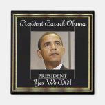 PRESIDENT OBAMA Inauguration Commemorative Fridge Magnet