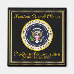 PRESIDENT OBAMA Inauguration Commemorative Refrigerator Magnets