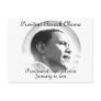 President Obama  Inauguration Commemorative Postcard