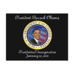 PRESIDENT OBAMA Inauguration Commemorative Postcards
