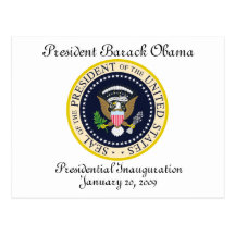 PRESIDENT OBAMA Inauguration Commemorative Post Cards