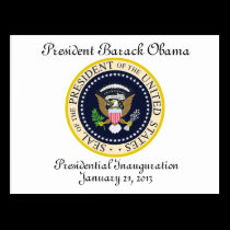 PRESIDENT OBAMA Inauguration Commemorative postcards