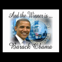PRESIDENT OBAMA Inauguration Commemorative postcards