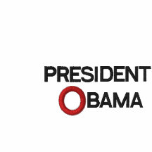 PRESIDENT OBAMA INAUGURATION EMBROIDERED T-SHIRT