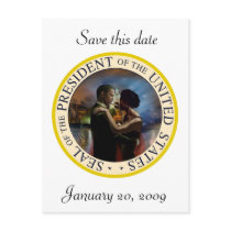 President Obama Inauguration Keepsakes Postcard