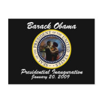 President Obama Inauguration Post Card