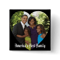 President Obama Keepsakes First Family Button
