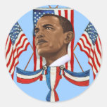 President Obama Presidential as Always 2012 Round Sticker