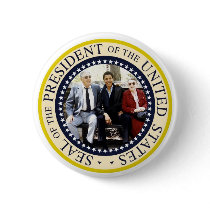 President Obama Presidential Commemorative Button