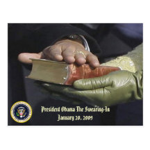 President Obama THE SWEARING-IN Commemorative Post Cards