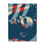 President Obama USA post card