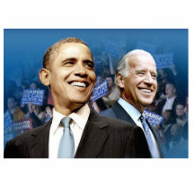 President Obama & Vice-President Biden Acrylic Cut Out
