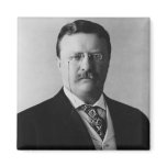 President Theodore Roosevelt Portrait magnets