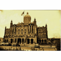 Presidential Palace de Habana Sculpture Photo Cut Photo Sculpture