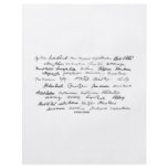 Presidential Signatures (United States Presidents) flyers