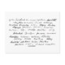 Presidential Signatures (United States Presidents) Postcard