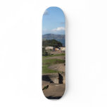 Presidio Gun Turrets And The Golden Gate Bridge In skateboards