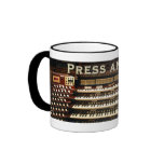 Press Any Key organ mug