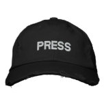 PRESS EMBROIDERED HAT