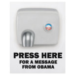 PRESS HERE for a message from Obama Flyer