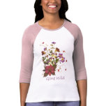 Pressed Flower Bouquet T-Shirt - Clematis